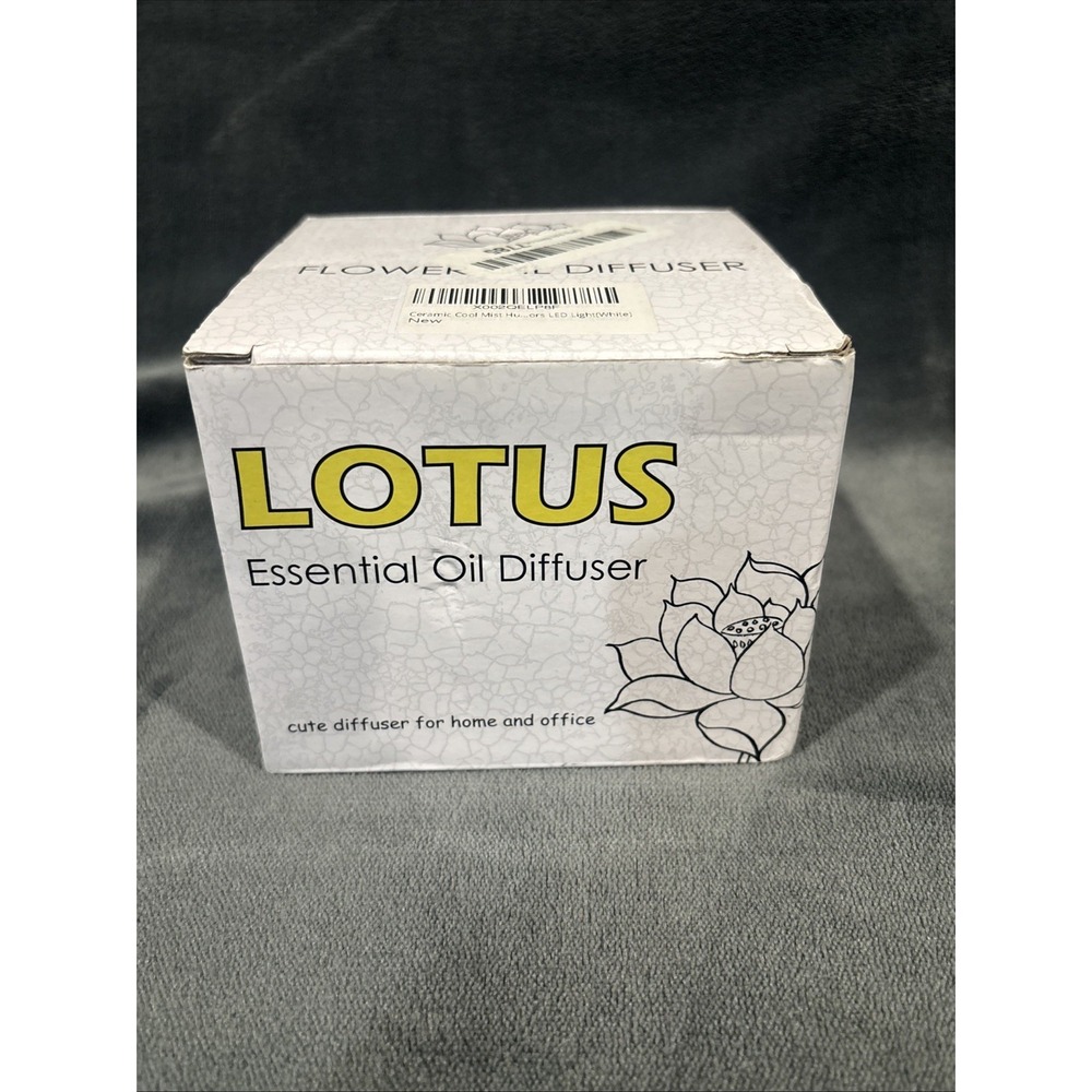 Lotus Aromatherapy Essential Oil‎ Diffuser Decorative